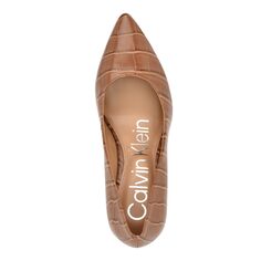 Туфли на каблуке Calvin Klein Gayle Pump, коричневый