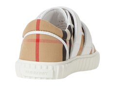 Кроссовки Burberry Kids Mark CHK (Infant/Toddler)