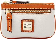 Кошелек Dooney &amp; Bourke, футляр для монет Pebble Grain, белый