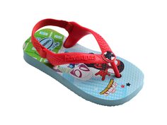 Сандалии Havaianas Kids Marvel Flip Flop Sandal (Toddler), синий/красный