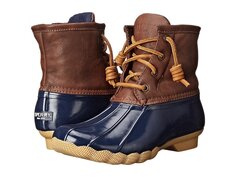 Ботинки Sperry Kids Saltwater Boot (Little Kid/Big Kid), темно-синий