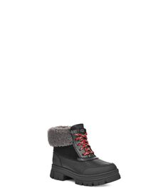 Ботинки UGG Kids Ashton Addie (Little Kid/Big Kid), черный