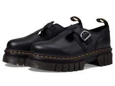 Лоферы Dr. Martens Audrick T Bar, черный