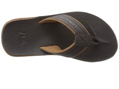 Сандалии Quiksilver Kids Quiksilver Kids Carver Nubuck Flip Flops (Toddler/Little Kid/Big Kid)