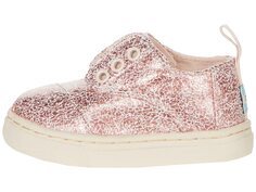 Кроссовки TOMS Kids Crackle Foil Tiny Cordones Cupsole (Toddler/Little Kid)