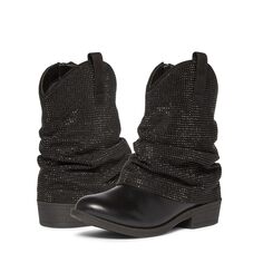 Ботинки Steve Madden Kids Lassy (Little Kid/Big Kid), черный