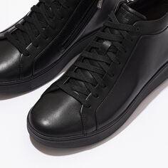 Кроссовки FitFlop Rally Leather High-Top Sneakers