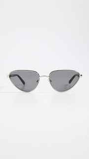 Солнцезащитные очки Linda Farrow xMagda 18, черный