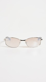 Солнцезащитные очки Le Specs Star Beam, серебряный