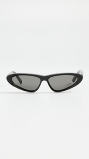Солнцезащитные очки Zimmermann Lumino Micro Frame, черный