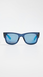 Солнцезащитные очки Ray-Ban Mega Wayfarer, синий