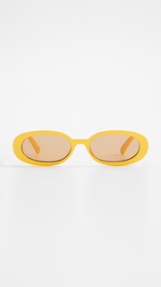 Солнцезащитные очки Le Specs Outta Love, желтый