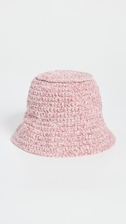 Шляпа BY FAR Robbie Icy Pink Chenille