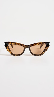 Солнцезащитные очки Le Specs Lost Days, леопардовый