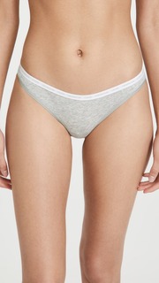 Стринги Calvin Klein Underwear One Cotton Singles, серый