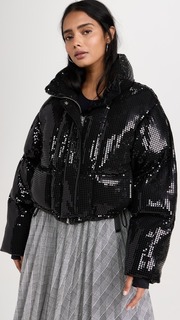 Куртка Shoreditch Ski Club Dissco Puffer, черный