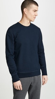 Толстовка Reigning Champ Midweight Terry Slim Crewneck, нави