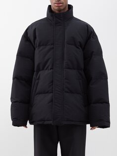 Утепленная куртка из репсовой ткани Balenciaga, черный