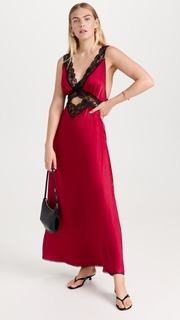 Платье o.p.t Athina, бордовый