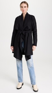Пальто Harris Wharf London Women Blanket Pressed Wool, черный