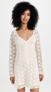 Платье мини byTiMo Crochet, белый