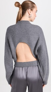 Свитер Le Kasha Merida Cashmere, серый