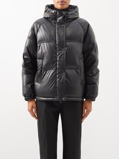 Стеганый пуховик clarabridge Moncler, черный