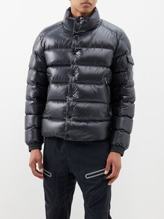 Стеганое пуховик lule Moncler, черный