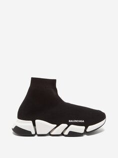 Кроссовки скорость 2.0 Balenciaga, черный