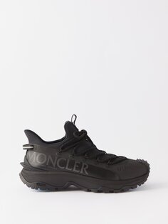 Кроссовки trailgrip lite2 из сетки и резины Moncler, черный