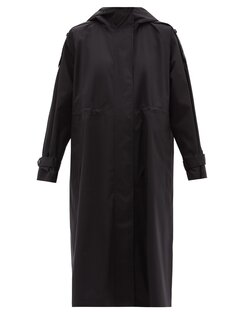 Длинное пальто amarinthe Moncler, черный