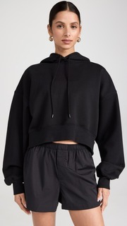 Топ WARDROBE.NYC Oversize Hooded, черный