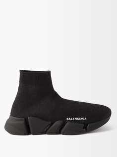 Кроссовки скорость 2.0 Balenciaga, черный