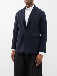 Пиджак timo из технического смесового материала NN.07, синий Nn07