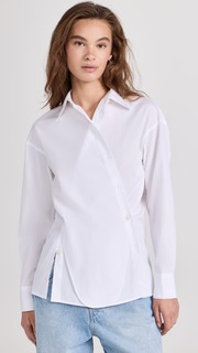 Блуза Vince Convertible Button Down