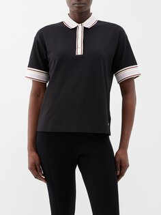 Рубашка-поло для гольфа tala из хлопкового пике Bogner, черный