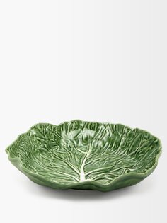 Салатница глиняная &quot;кочанная капуста&quot; большая Bordallo Pinheiro, зеленый
