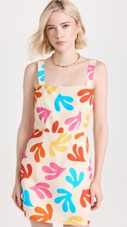 Платье мини KITRI Ivy Leaf Print, разноцветный