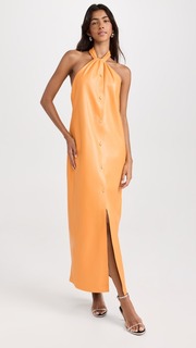 Платье Nanushka Elima, оранжевый