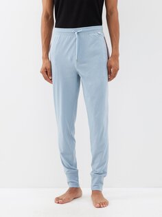 Пижамные брюки из хлопкового джерси с кулиской Paul Smith, синий