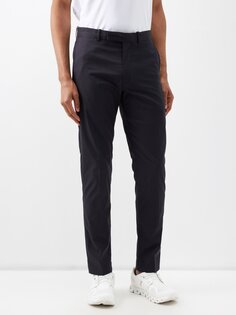 Узкие брюки для гольфа из технического твила Polo Ralph Lauren, черный