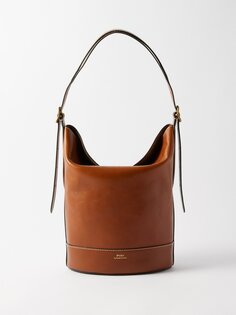 Кожаная сумка через плечо bellport Polo Ralph Lauren, коричневый