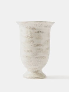 Керамическая ваза с матовой отделкой в тон Brunello Cucinelli, белый