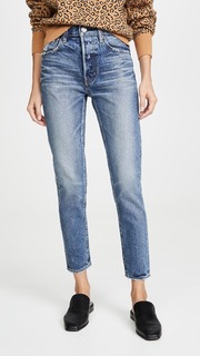 Джинсы MOUSSY VINTAGE Moskee Tapered-HI, синий