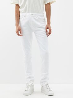 Узкие джинсы Burberry, белый
