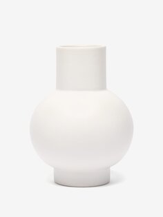 Strøm большая керамическая ваза Raawii, белый