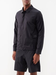 Рубашка из хлопка и габардина metropolis series C.P Company, черный
