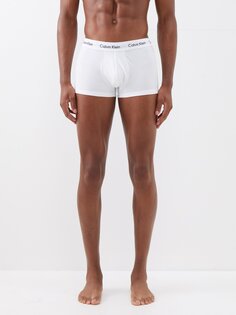 Комплект из трех коротких боксеров. Calvin Klein Underwear, белый