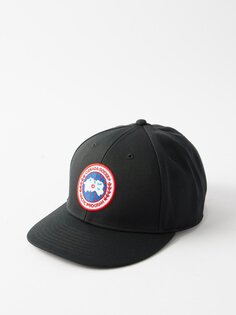 Бейсболка из твила с вышитым логотипом Canada Goose, черный