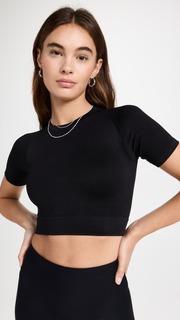 Футболка ALALA Barre Sleeveless, черный